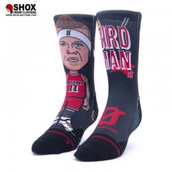 NBA Socks Bird Man