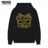 Label Gold Hoodie Black
