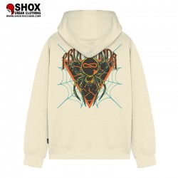 Triangle Spider Hoodie Bone