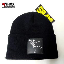 Sbam Bomb Man Black/White Beanie