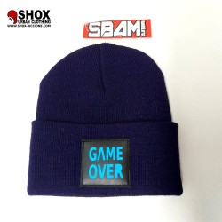 Sbam Game Over Navy/Blue Beanie