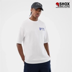 New York Pizza OS Tee White