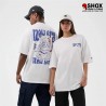 New York Pizza OS Tee White