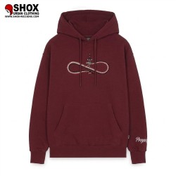 Logo Sword Hoodie Bordeaux
