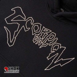 JUNIOR Lettering Hoodie Black