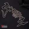JUNIOR Lettering Hoodie Black